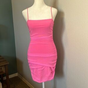 Princess Polly Holloway Wishes Mini Dress Pink Size 4